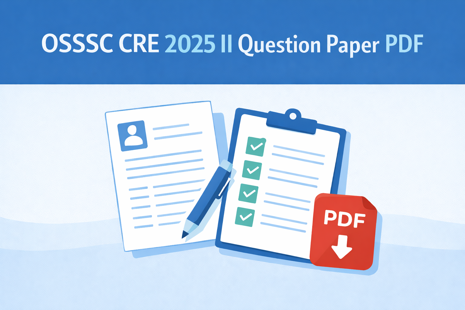OSSSC CRE 2025 II question paper PDF shift-wise