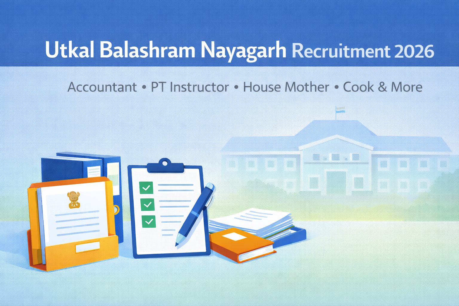 Utkal Balashram Nayagarh Recruitment 2026 for 7 contractual posts