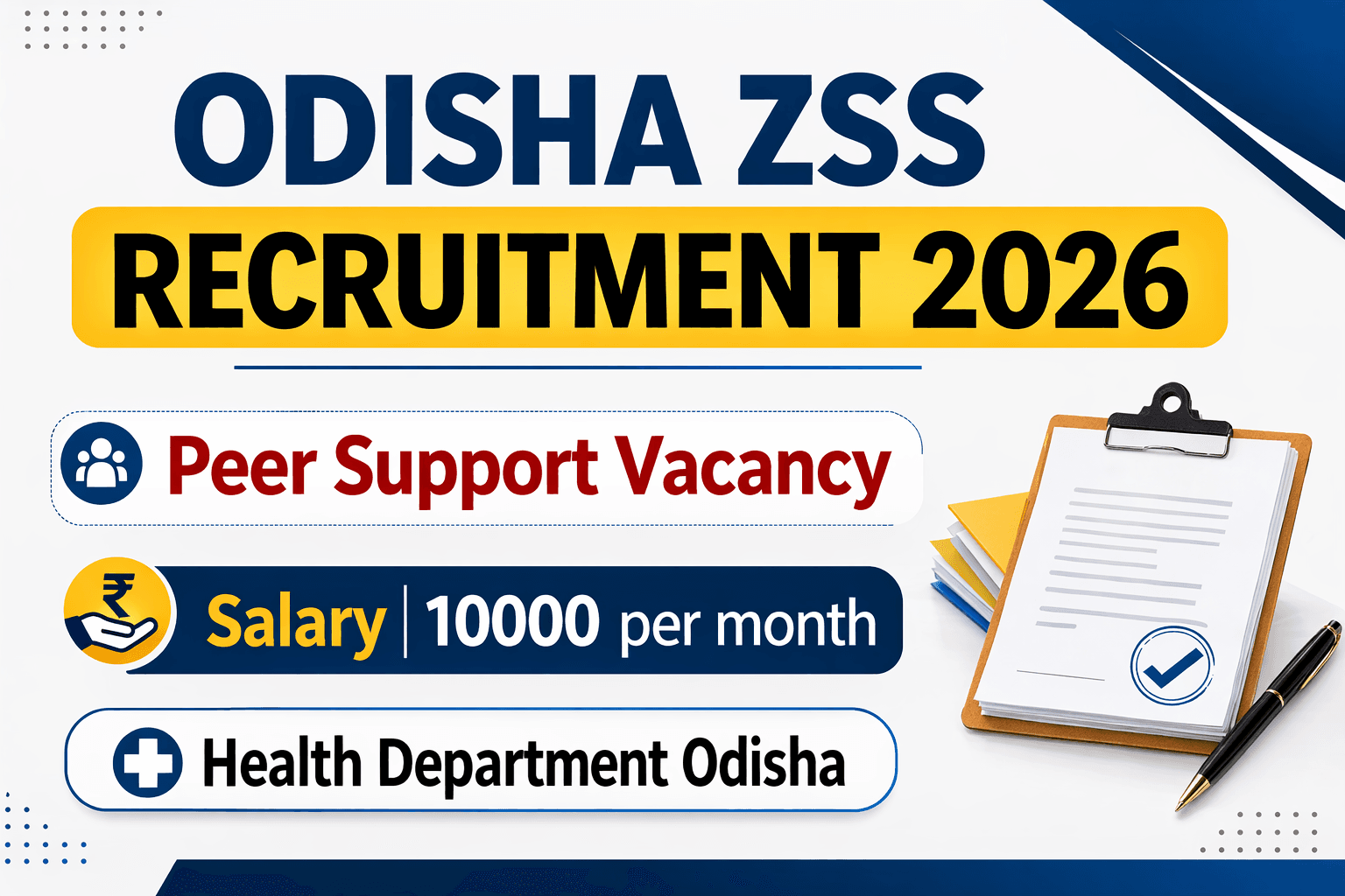 Odisha ZSS Recruitment 2026