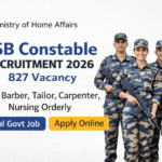 SSB Recruitment 2026