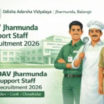 OAV Jharmunda Loisingha Balangir Support Staff Recruitment 2026 Warden Head Cook Assistant Cook Chowkidar Posts Official Notification