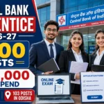 Central Bank of India Apprentice Recruitment 2026-27 for 4500 Posts with ₹15000 Stipend and Online Exam in July