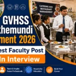 GVHSS Paralakhemundi Guest Faculty Recruitment 2026 CRM Post Notification