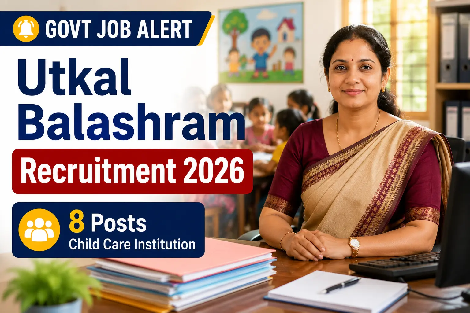 Utkal Balashram Nabarangpur Recruitment 2026 for 8 post