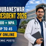 AIIMS Bhubaneswar Senior Resident Recruitment 2026
