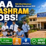 SAA Utkal Balashram Bhadrak Recruitment 2026 Notification for 11 Contractual Posts