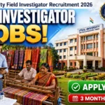 Utkal University Field Investigator Recruitment 2026 Notification for 15 Posts