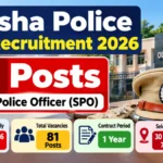 Odisha Police SPO Recruitment 2026 – 81 Special Police Officer Posts